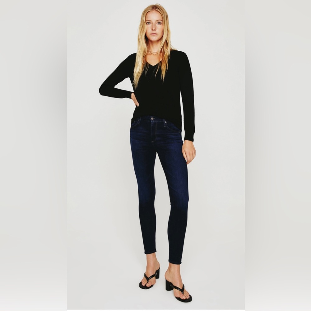 AG Farrah Ankle Seamless high rise skinny Jeans - Picture 3 of 9